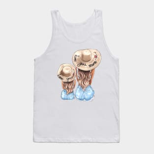 I Love You More. Mommy and Daughter Love Tank Top
